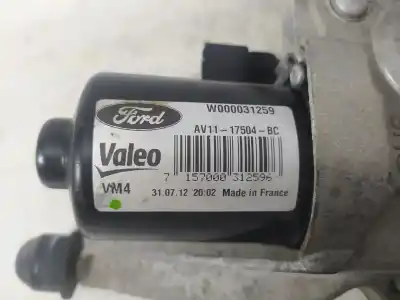 Автозапчасти б/у мотор переднего стеклоочистителя за ford b-max titanium ссылки oem iam av1117504bc  