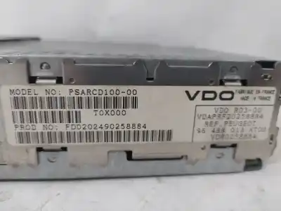 Pezzo di ricambio per auto di seconda mano impianto audio / radio cd per peugeot 206 berlina xr riferimenti oem iam 96488013xt  