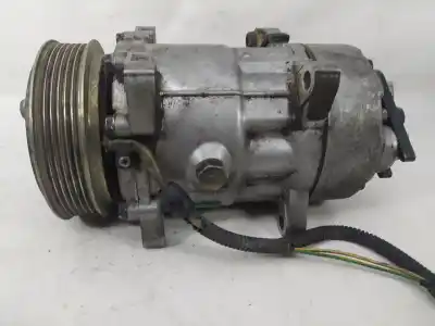 Peça sobressalente para automóvel em segunda mão compressor de ar condicionado a/a a/c por peugeot 206 berlina x-line referências oem iam sd7v161227f  