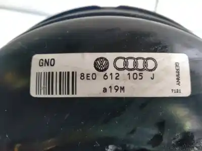 Second-hand car spare part brake servo for audi a4 berlina (8e) 2.0 20v cat (alt) oem iam references 8e0612105j  