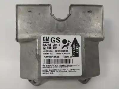 Автозапчастина б/у блок управління подушками безпеки для opel astra gtc cosmo посилання на oem iam 13188854