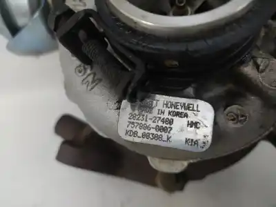 Piesă de schimb auto la mâna a doua turbocompressor pentru kia cee´d emotion referințe oem iam 2823127480  