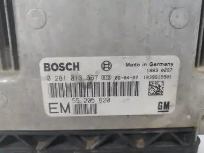 Second-hand car spare part ecu engine control for opel zafira b cosmo oem iam references 55205620  