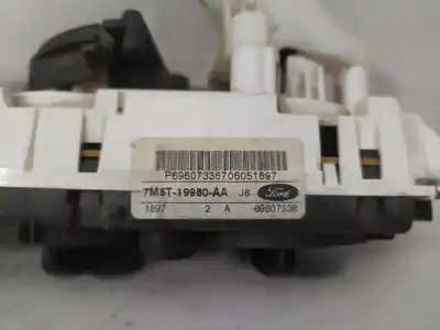 Peça sobressalente para automóvel em segunda mão comando de sofagem (chauffage / ar condicionado)  por ford focus berlina (cap) ghia referências oem iam 7m5t19980aa  