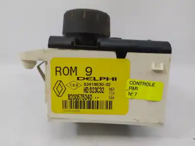 Peça sobressalente para automóvel em segunda mão comando de sofagem (chauffage / ar condicionado) por renault vel satis (bj0) privilege referências oem iam 8200575240  