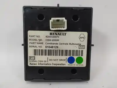 Second-hand car spare part multifunction switch for renault vel satis (bj0) privilege oem iam references 8200326970  