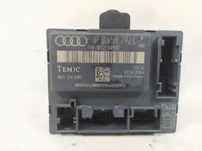 Peça sobressalente para automóvel em segunda mão módulo electrónico do fecho central por audi a6 berlina (4f2) 3.0 tdi quattro (165kw) referências oem iam 4f0959792c