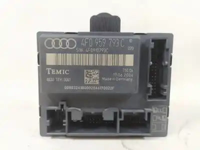 Peça sobressalente para automóvel em segunda mão módulo electrónico do fecho central por audi a6 berlina (4f2) 3.0 tdi quattro (165kw) referências oem iam 4f0910793c