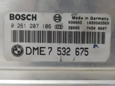 Second-hand car spare part ecu engine control for bmw x5 (e53) 4.4i automático oem iam references 7532675  