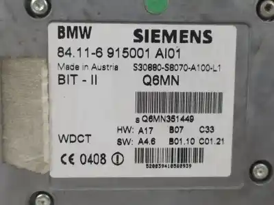 Second-hand car spare part electronic module for bmw x5 (e53) 4.4i automático oem iam references 84116915001  