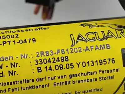 Автозапчастина б/у правий натяжач подушки безпеки для jaguar s-type 2.7 v6 diesel cat посилання на oem iam 2r83f61202  