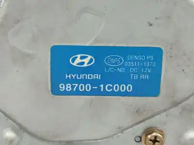 İkinci el araba yedek parçası arka silecek motoru için hyundai getz (tb) 1.3 básico oem iam referansları 987001c000  