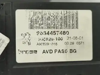 Recambio de automóvil de segunda mano de motor elevalunas delantero derecho para peugeot 307 (s1) xr referencias oem iam 9634457480  