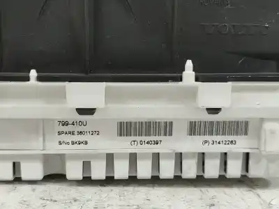 Second-hand car spare part dashboard for volvo s80 berlina d4 executive oem iam references 31412263  
