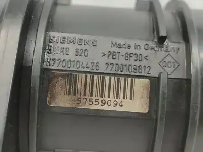 Second-hand car spare part flowmeter for renault scenic (ja..) 1.9 dci authentique oem iam references 7700104426  
