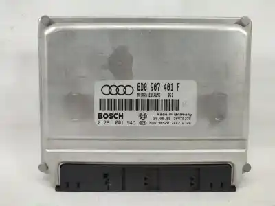 Peça sobressalente para automóvel em segunda mão centralina de motor uce por audi a4 b5 avant (8d5) 2.5 tdi referências oem iam 8d0907401f