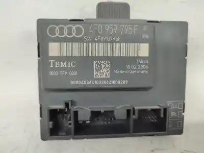 Peça sobressalente para automóvel em segunda mão módulo electrónico do fecho central por audi a6 berlina (4f2) 3.0 tdi quattro (165kw) referências oem iam 4f0959795f