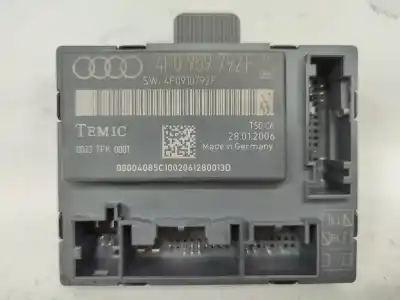 Peça sobressalente para automóvel em segunda mão módulo electrónico do fecho central por audi a6 berlina (4f2) 3.0 tdi quattro (165kw) referências oem iam 4f0959792f