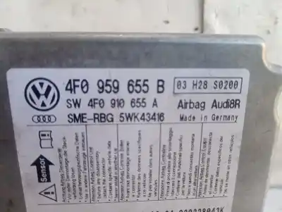 Автозапчастина б/у блок управління подушками безпеки для audi a6 avant (4f5) 3.0 v6 24v tdi посилання на oem iam 4f0959655b  