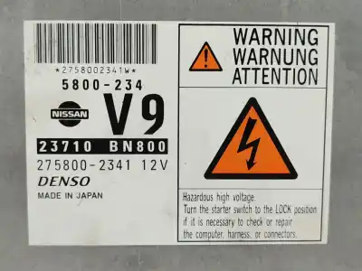 İkinci el araba yedek parçası ecu motor kontrol cihazi için nissan almera (n16/e) acenta oem iam referansları 2758002341  