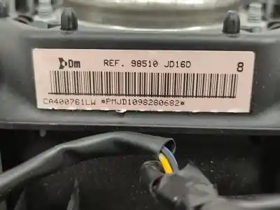 Second-hand car spare part front left air bag for nissan qashqai (j10) acenta oem iam references 98510jd16d  