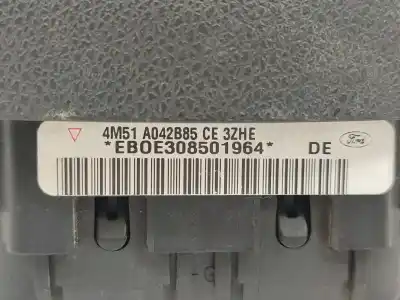 Peça sobressalente para automóvel em segunda mão airbag dianteiro esquerdo por ford focus berlina (cap) ghia referências oem iam 4m51a042b85  