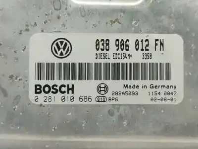 Second-hand car spare part ecu engine control for seat leon (1m1) 1.9 tdi oem iam references 0281010686  