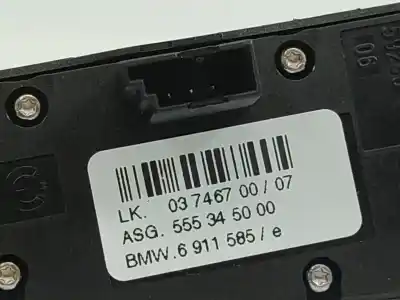 Second-hand car spare part steering wheel switch for bmw serie 7 (e65/e66) 730d oem iam references 0374670007  