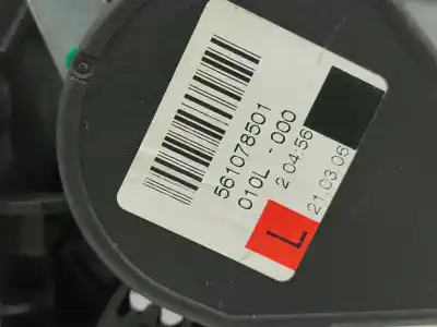 Peça sobressalente para automóvel em segunda mão cinto de segurança dianteiro esquerdo por bmw serie 7 (e65/e66) 730d referências oem iam 561078501  
