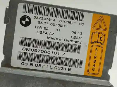 Second-hand car spare part airbag control unit for bmw serie 7 (e65/e66) 730d oem iam references 65776970901  
