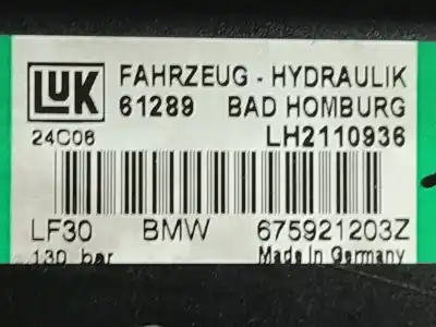 Second-hand car spare part steering pump for bmw serie 7 (e65/e66) 730d oem iam references 675921203z  