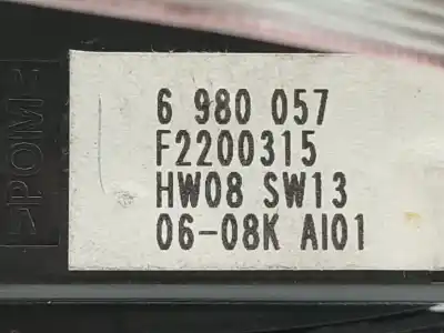 Second-hand car spare part multifunction switch for bmw serie 7 (e65/e66) 730d oem iam references 6980057  