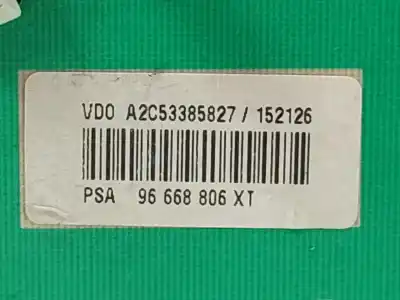 Peça sobressalente para automóvel em segunda mão quadrante por citroen c3 exclusive referências oem iam 96668806xt  
