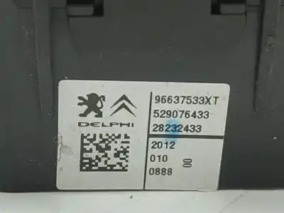 Second-hand car spare part right front power window switch for citroen c3 exclusive oem iam references 96637533xt  