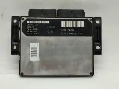 Recambio de automóvil de segunda mano de centralita motor uce para renault kangoo (f/kc0) authentique referencias oem iam 8200150542