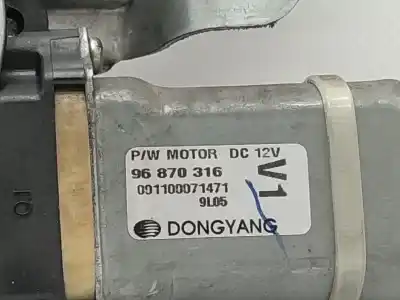 Second-hand car spare part driver left window regulator for chevrolet aveo ls oem iam references 96870316  