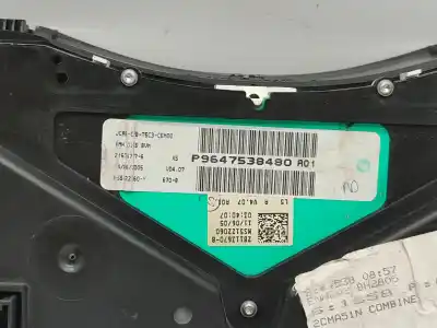 Автозапчастина б/у панель інструментів для peugeot 307 break/sw (s2) sw pack посилання на oem iam 9647538480  