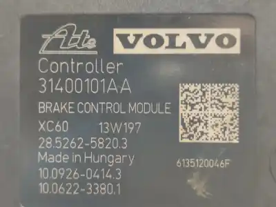 Peça sobressalente para automóvel em segunda mão abs por volvo s60 lim. momentum referências oem iam 31400101aa  