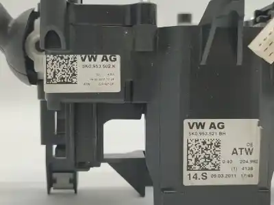 Second-hand car spare part multifunction switch for seat leon (1p1) emocion oem iam references 5k0953521bh  