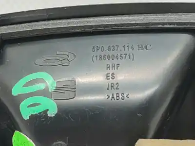 Peça sobressalente para automóvel em segunda mão puxador interior dianteiro direito por seat leon (1p1) emocion referências oem iam 186004571  