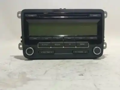 Peça sobressalente para automóvel em segunda mão sistema de áudio / rádio cd por seat leon (1p1) emocion referências oem iam 5p0035186