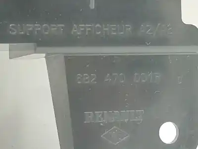 Second-hand car spare part multifunction display for renault laguna iii authentique oem iam references 682470001r  