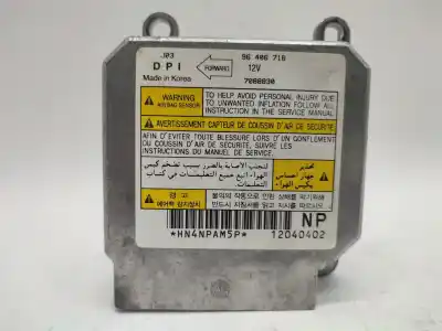 Second-hand car spare part airbag control unit for daewoo lacetti cdx oem iam references 96406716
