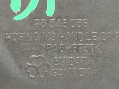 Second-hand car spare part interior left front handle for daewoo lacetti cdx oem iam references 96548038  