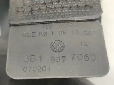 İkinci el araba yedek parçası ön sag emniyet kemeri için volkswagen passat berlina (3b3) advance oem iam referansları 3b1857706d  