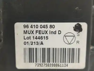 Second-hand car spare part electronic module for peugeot 607 (s1) pack oem iam references 9641004580  