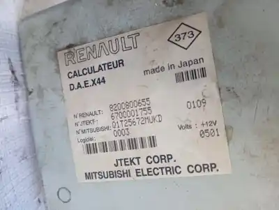 Second-hand car spare part steering column for renault twingo authentique oem iam references 8200800655  