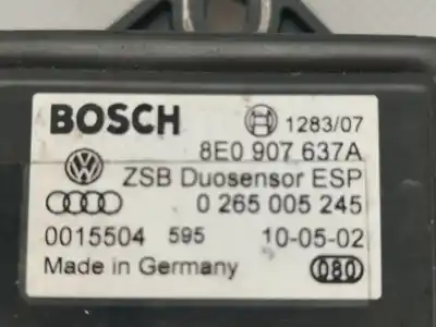 Peça sobressalente para automóvel em segunda mão sensor por audi a6 avant (4b5) 2.5 tdi referências oem iam 9e0907637a  