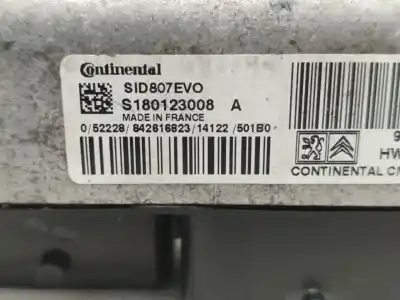 Second-hand car spare part ecu engine control for citroen c4 lim. exclusive oem iam references 9666681180  