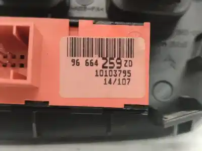 Second-hand car spare part multifunction switch for citroen c4 lim. exclusive oem iam references 96664259zd  